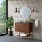 James Martin Vanities 35.4'' Single Vanity, Mid-Century Wlnt, Champagne Brass Base w/ Charcoal Black Composite Stone Top 805-V35.4-W-CB-CH - alternate 10